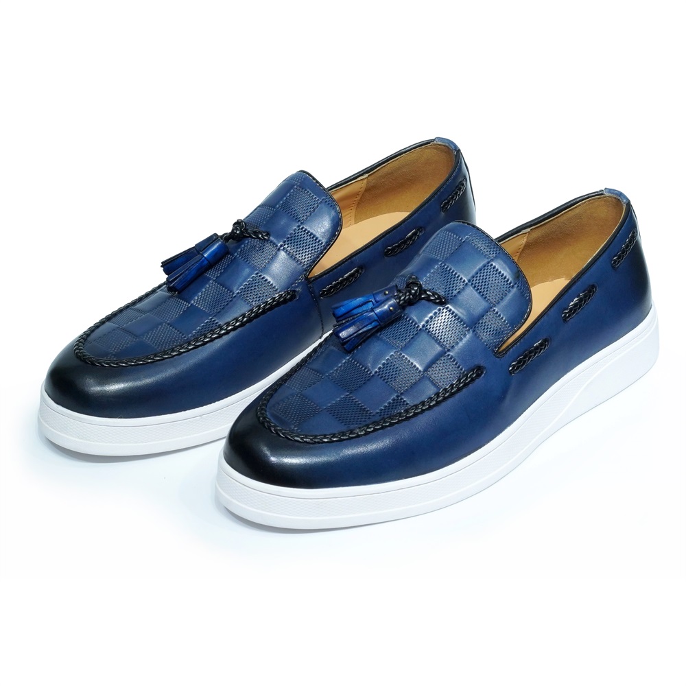 Tassel Fringe Trim - Luxus Herren Quaste Loafer Schuhe Echt