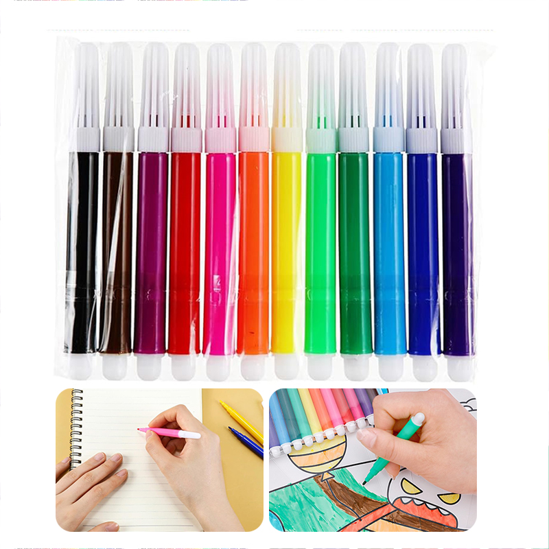 Copic Marker Sketch - 12-farbiger Mini-Graffiti-Aquarellstift, Künstlerbedarf, Malstift, Marker, Zeichnen,