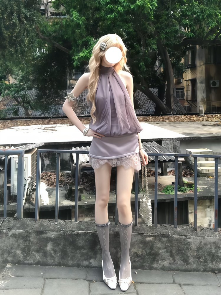 Süßes Lolita 2-teiliges Set fü – Lace Ribbon Trim Bewertung und Preis