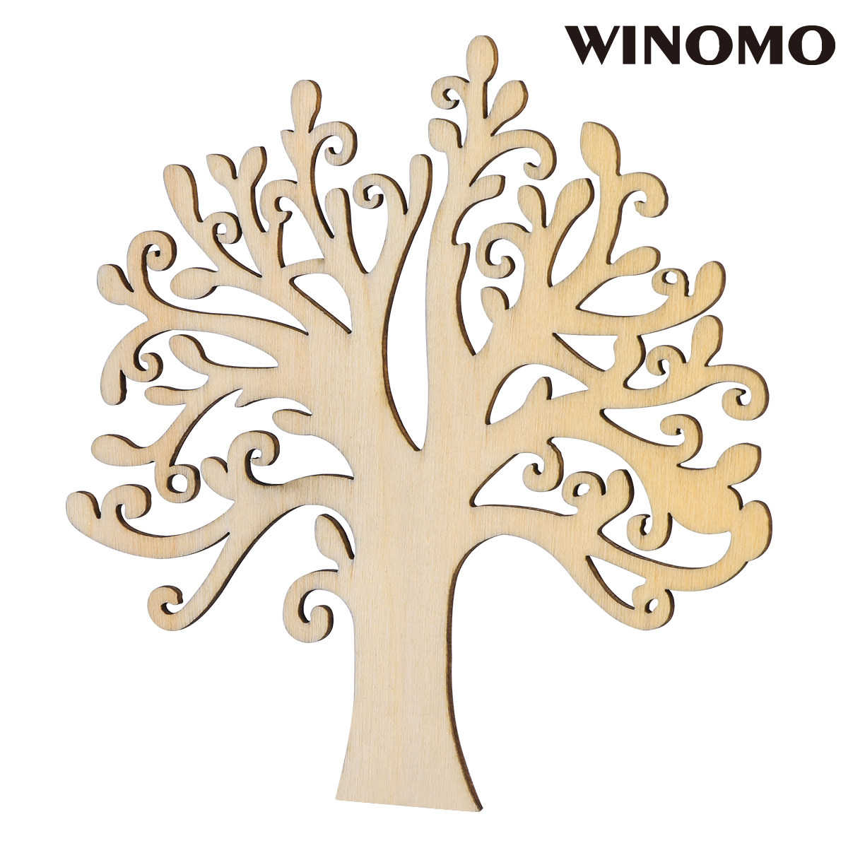 10 Stück Rohholz-Baum-Schnitze – Christmas Craft Embellishment Bewertung und Preis