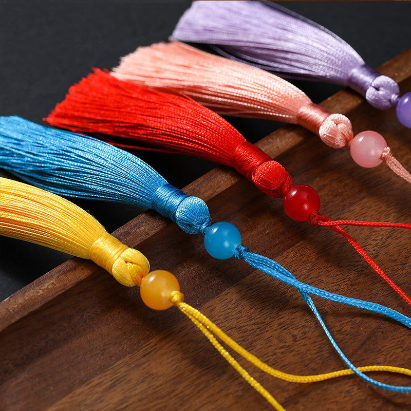 10/5 Stück Polyester-Seidenqua – Beaded Trim Fringe Bewertung und Preis