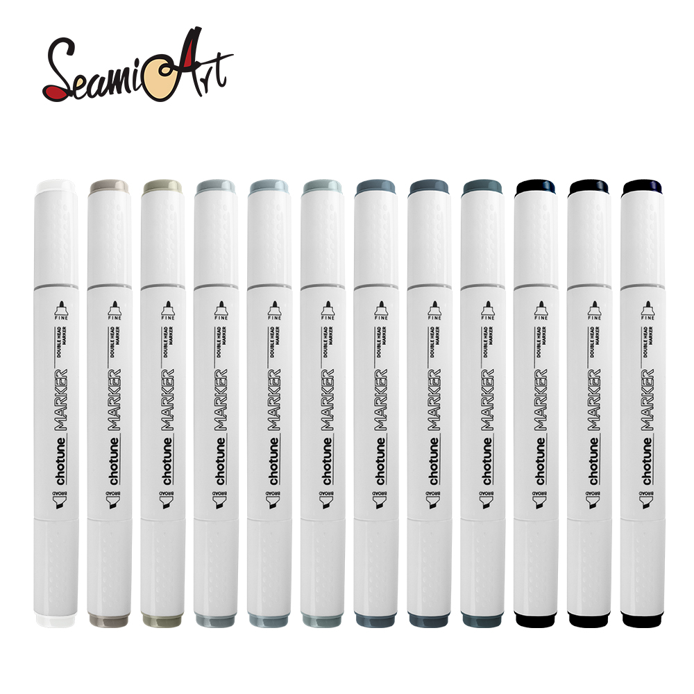 THOTUNE 12 Farben Warm Grau Kü – Copic Marker Sketch Bewertung und Preis