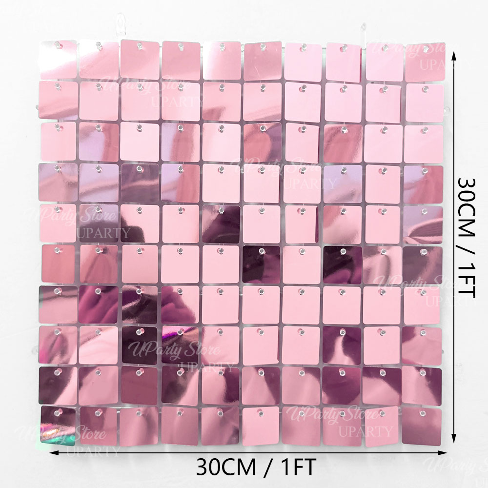 Glänzende rosa Wandhintergründ – Sequin Fabric Panel Bewertung und Preis