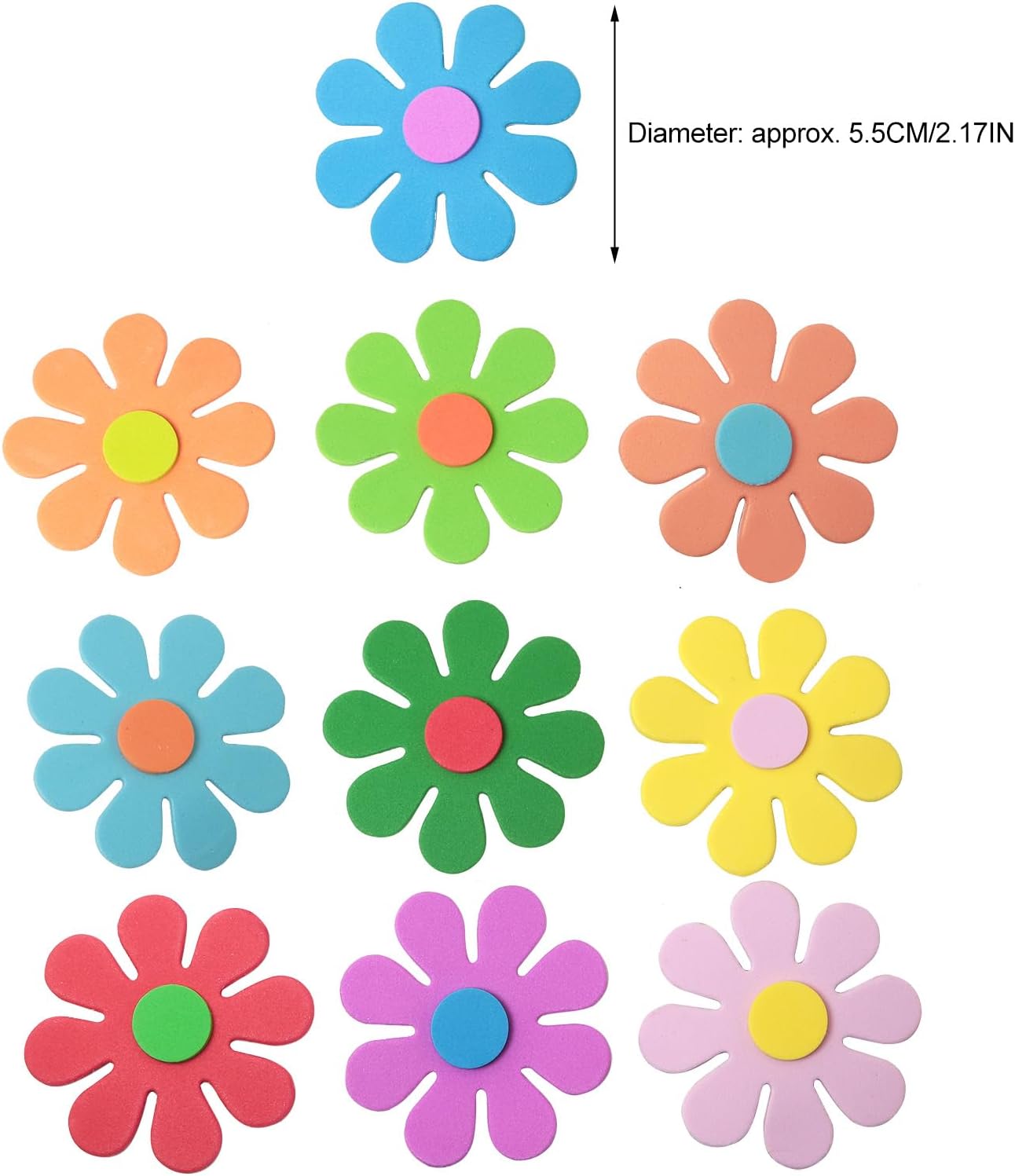 3D-Blumen-Schaumstoffaufkleber – Embellishment Crafts Bewertung und Preis