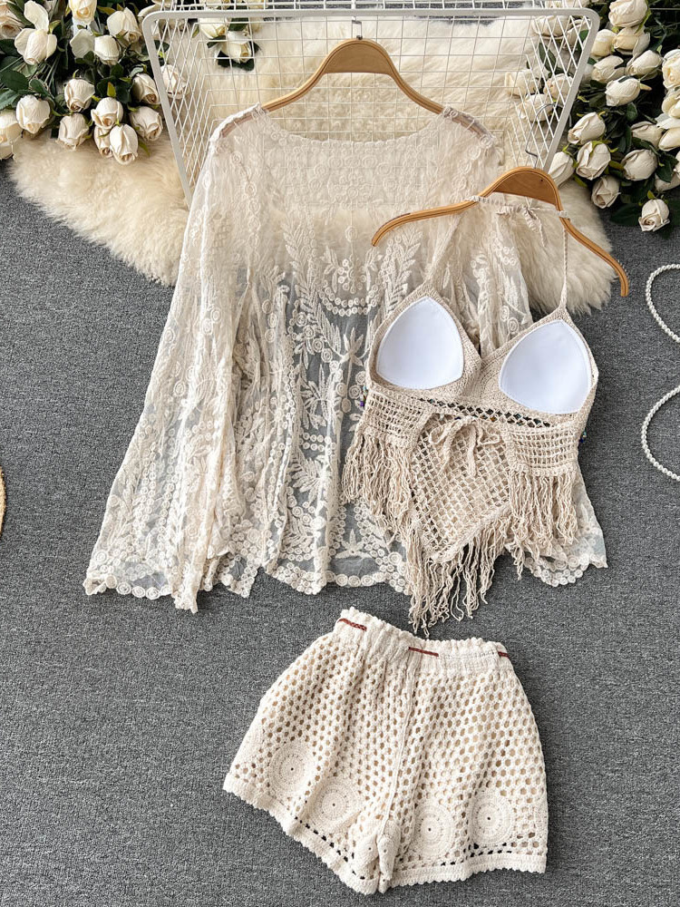 Sommer Neues Urlaubsoutfit Dam – Tassel Fringe Trim Bewertung und Preis