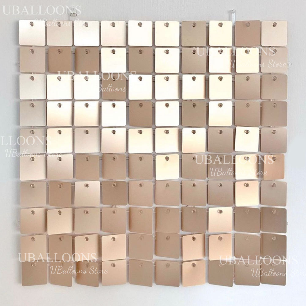 Matte Beige Gold Schimmernde P – Sequin Fabric Panel Bewertung und Preis