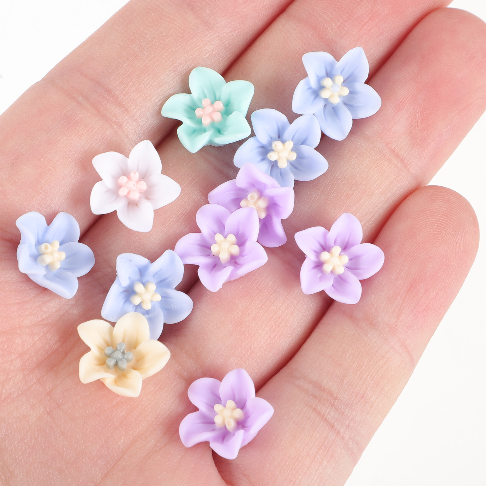 200 Stück Einzigartige Harz-Bl – Embellishment Crafts Bewertung und Preis