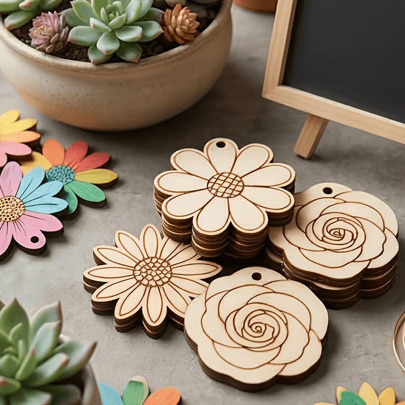 50 Stück/Set 35mm Gemischte Bl – Easter Craft Embellishment Set Bewertung und Preis
