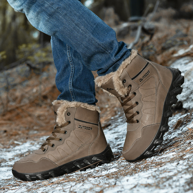 Herren-Winterstiefel, warm, wa – Guipure Lace Panel Bewertung und Preis