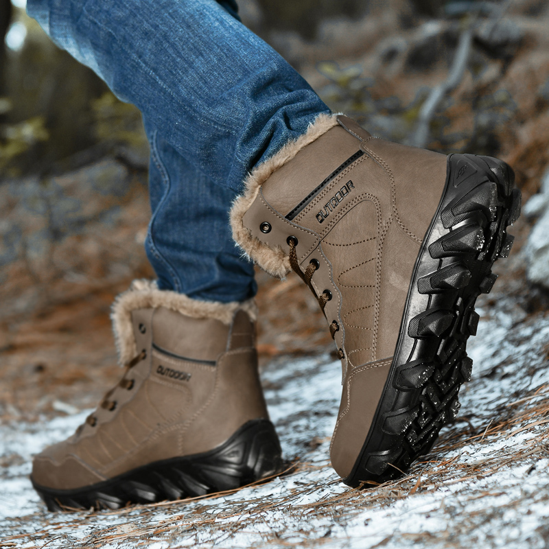 Herren-Winterstiefel, warm, wa – Guipure Lace Panel Bewertung und Preis