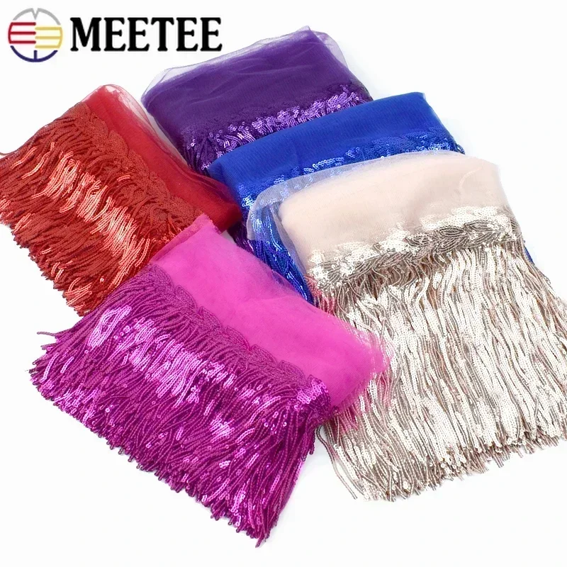 2/5/10yards Pailletten sticker – Beaded Trim Fringe Bewertung und Preis