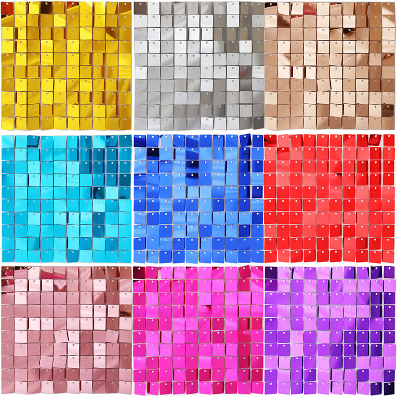 6-27 Stück hellgoldene schimme – Sequin Fabric Panel Bewertung und Preis