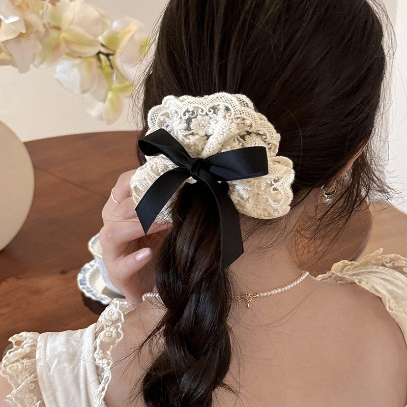 Französisches Retro-Stirnband  – Lace Ribbon Trim Bewertung und Preis