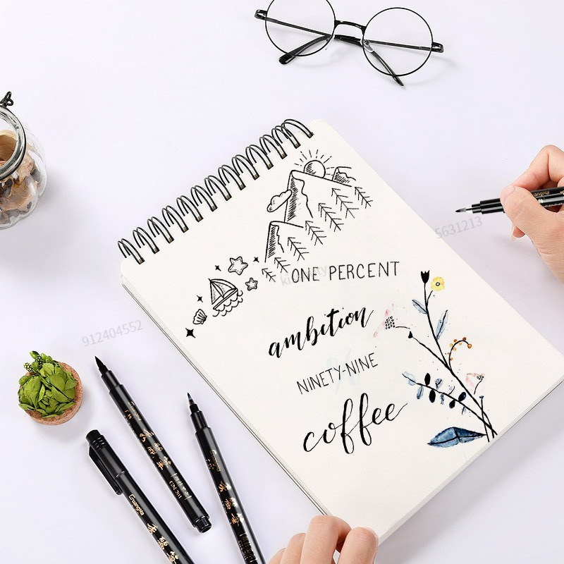 4 Teile/satz Kalligraphie Stif – Copic Marker Sketch Bewertung und Preis