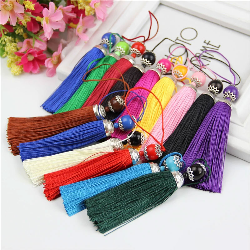 1/3/5 stücke Seide Quaste Frin – Beaded Trim Fringe Bewertung und Preis