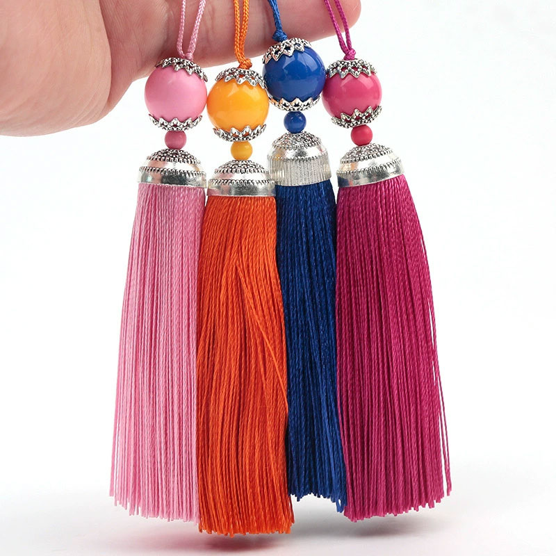 1/3/5 stücke Seide Quaste Frin – Beaded Trim Fringe Bewertung und Preis
